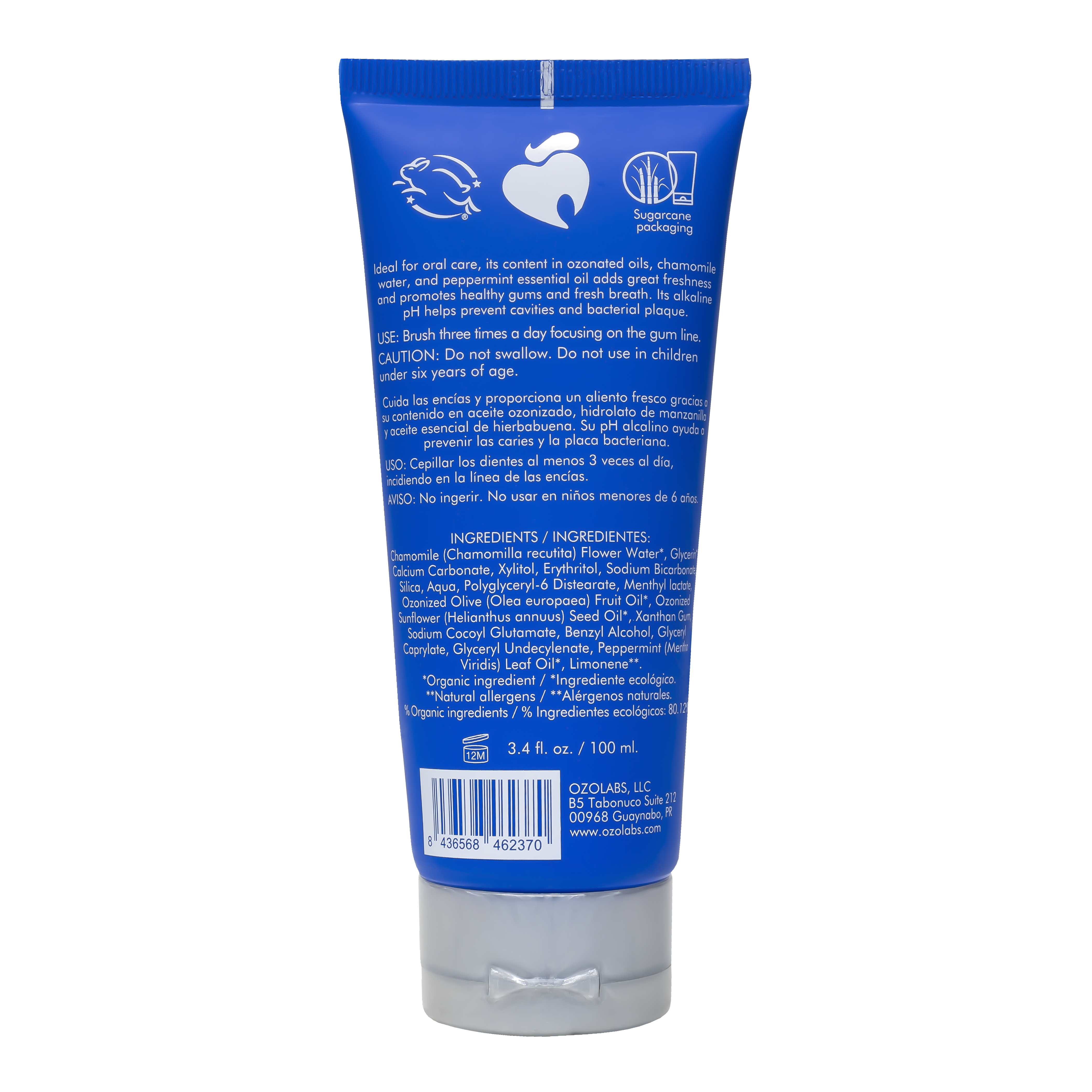 OZONE OIL TOOTHPASTE, 100 ml /3.4 fl oz - Image 2