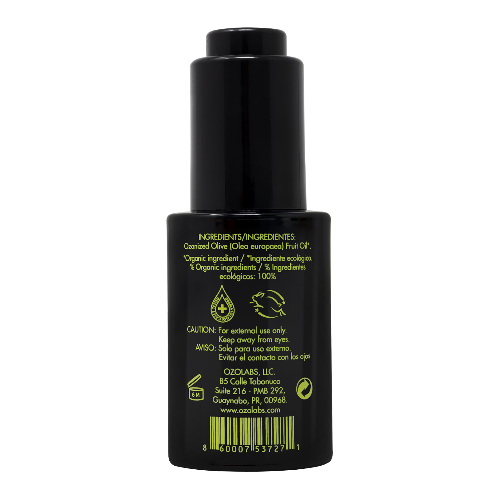 Organic Ozonated Olive Oil, 30 ml - Image 2